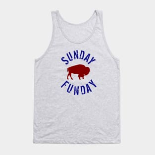 Buffalo Football Sunday Funday Tank Top